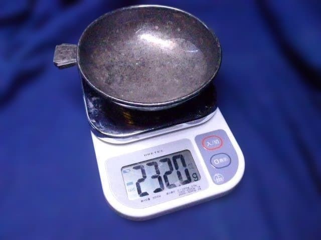 メキシコ製 TAXCOの刻印のある銀製のボウルです。232gあります