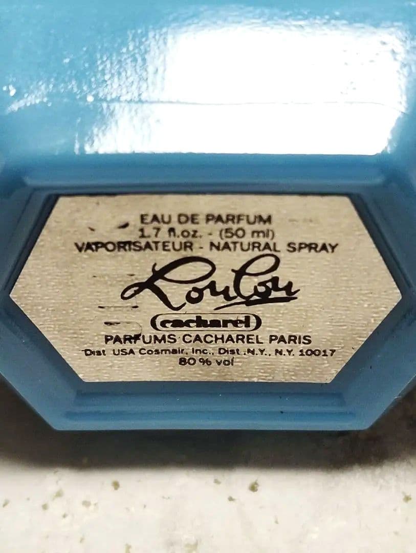 香水　新品　希少　Cacharel　LouLou　キャシャレル　ルル　50ml