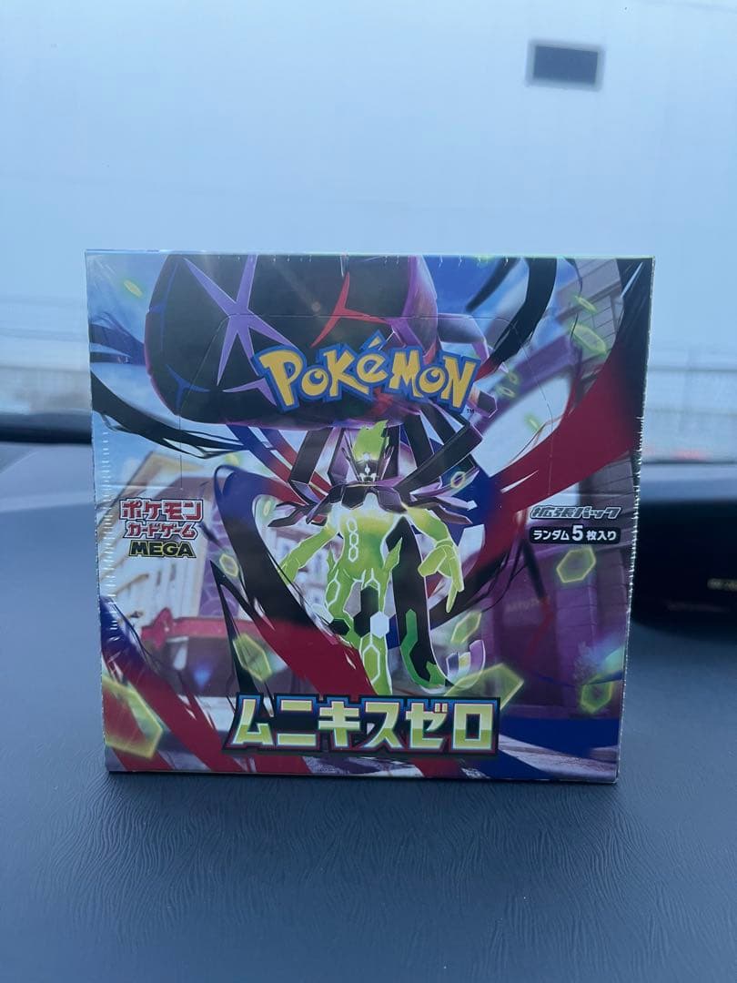 【シュリンク付き】 ポケモン ポケカ カード ムニキスゼロ BOX 未開封