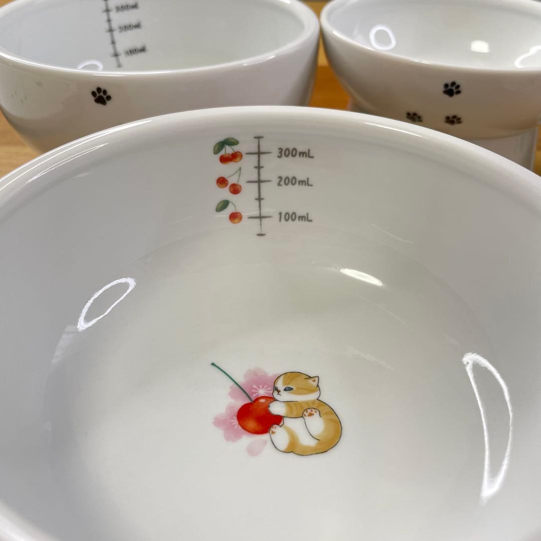 猫壱 フードボウル＆ウォーターボウル&食器トレーセット モフサンド レギュラー
