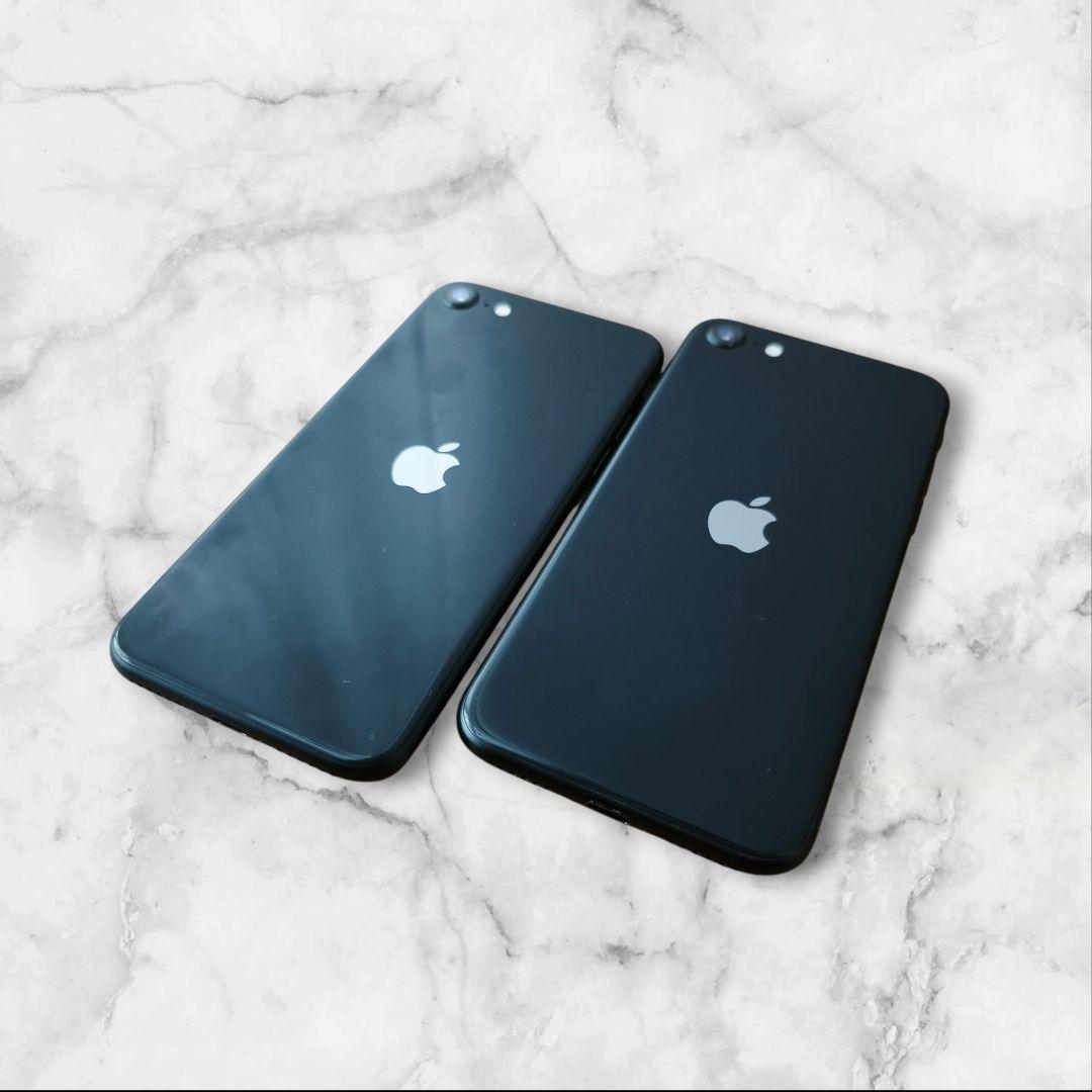 バッテリー100% iPhone SE 第3世代 64GB 2点セット