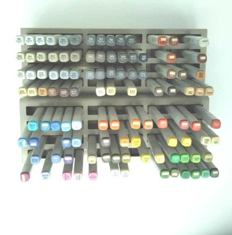 COPIC  106色　スタンド付き　他