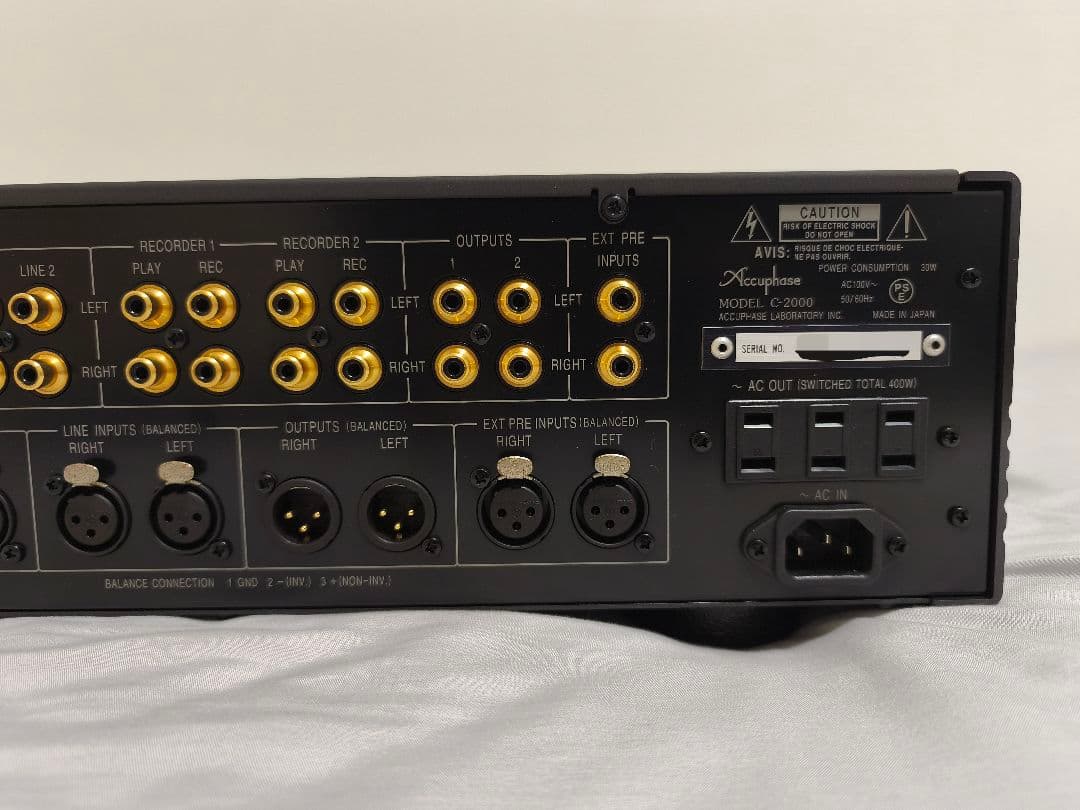 Accuphase　アキュフェーズ　プリアンプ　C−2000　中古　動作品