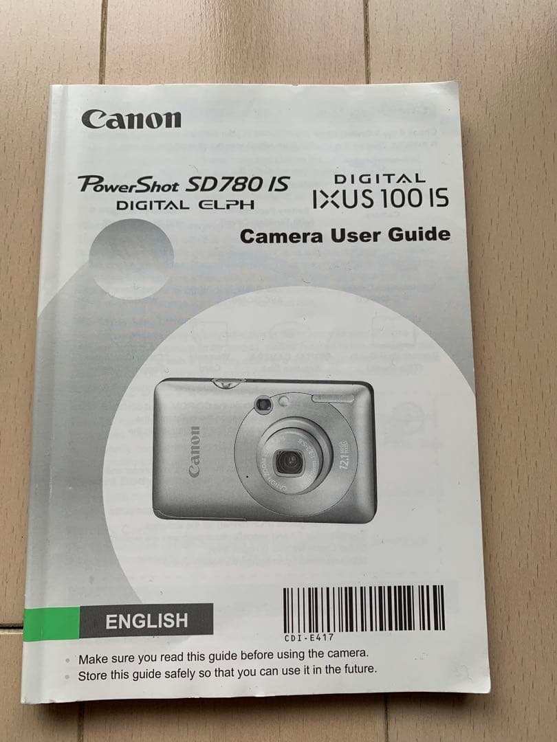 Canon PowerShot SD780IS デジカメ 動作良好 付属品あり