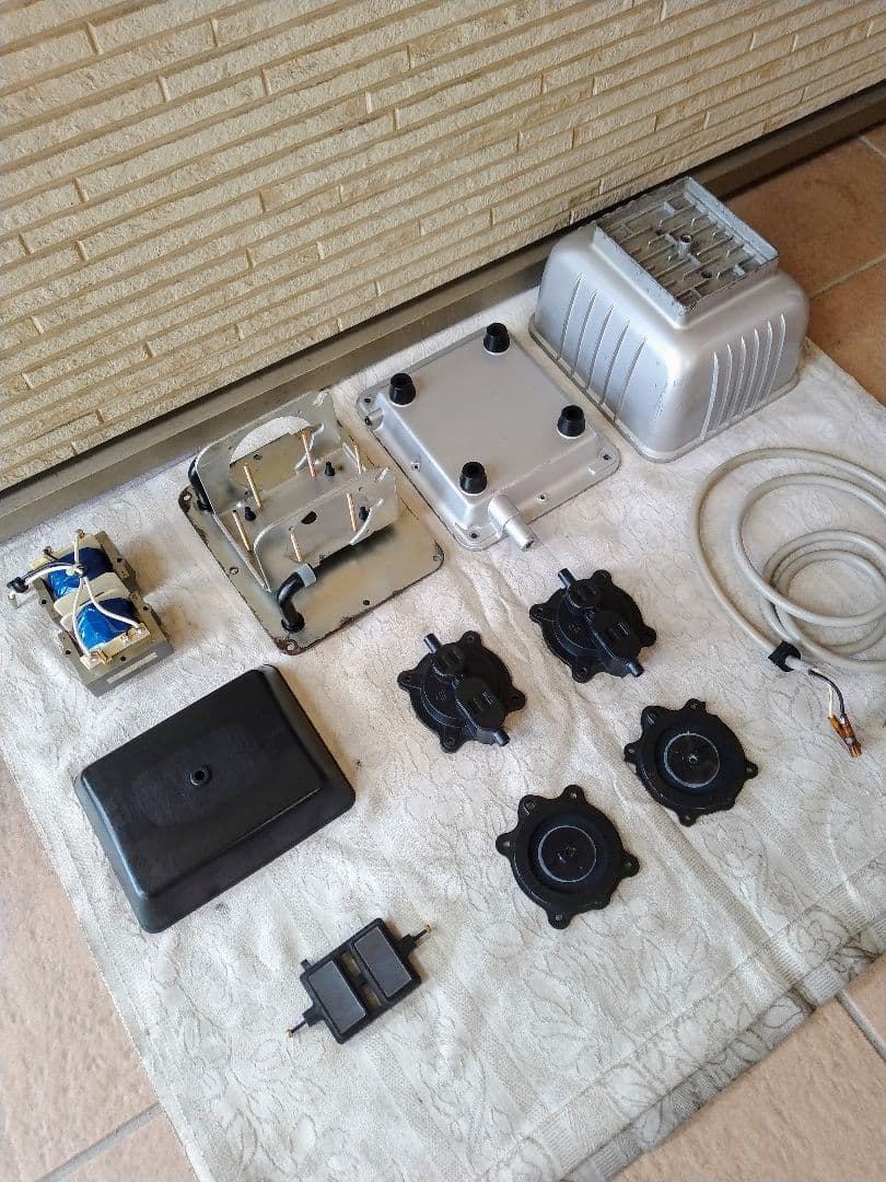 【安永(LP-40A)43L】K09 ダイアフラム　エアポンプ　浄化槽