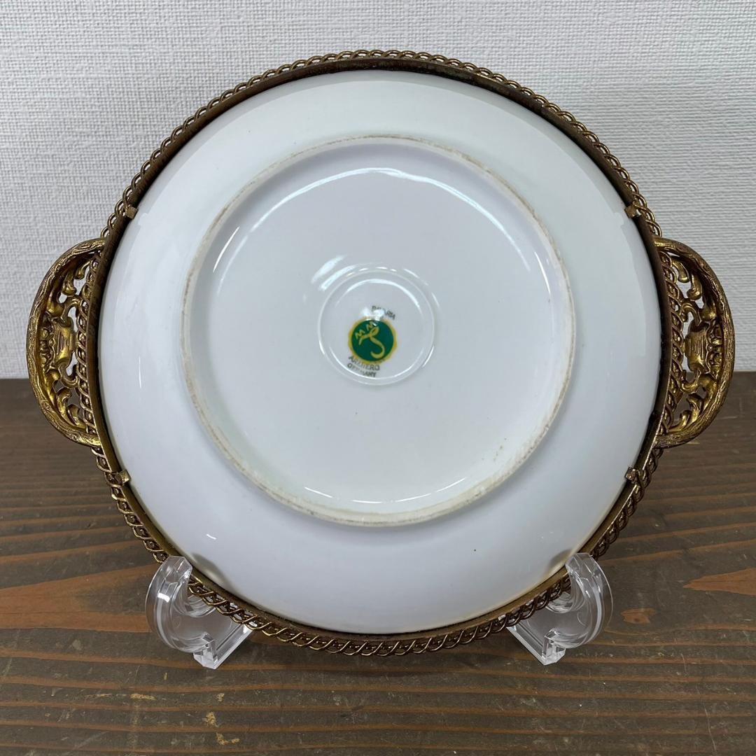 ヴィンテージ Schumann Arzberg ドイツ製 絵皿 金彩 ビンテージ