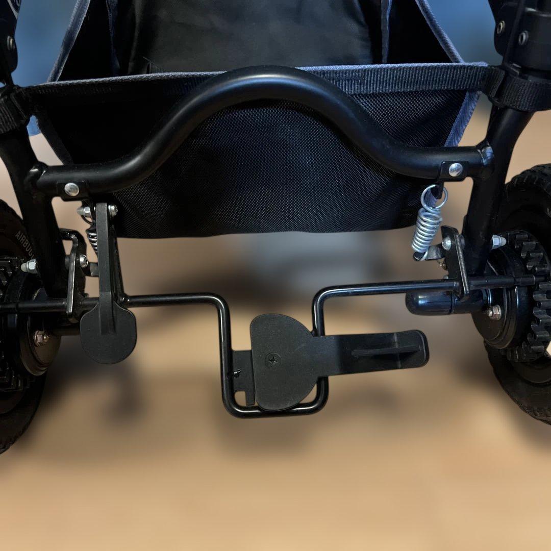 AIR BUGGYエアバギー 新型フレーム　ドッグ　ペットカート ドーム　黒