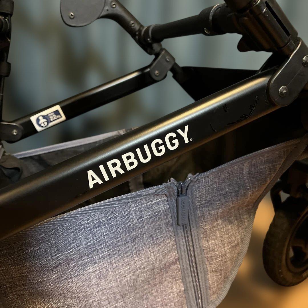 AIR BUGGYエアバギー 新型フレーム　ドッグ　ペットカート ドーム　黒