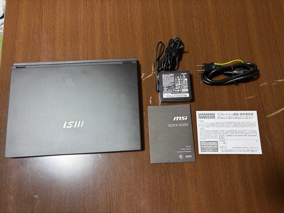 Windowsノート本体 MSI Modern 14 H D13MG i7-13620H RAM32GB