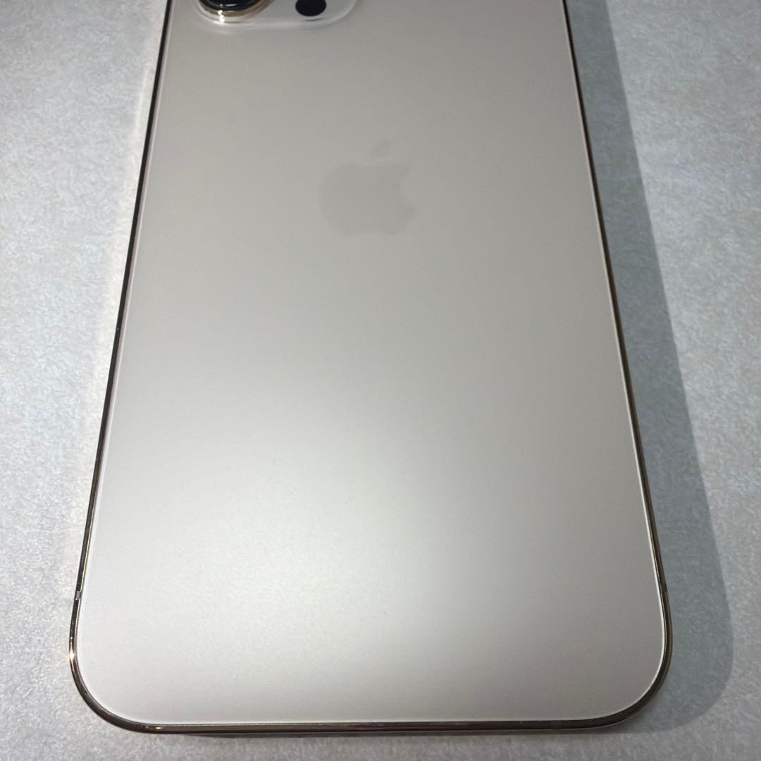 ★バッテリー87% iPhone12ProMax 256GBゴールドSimフリー