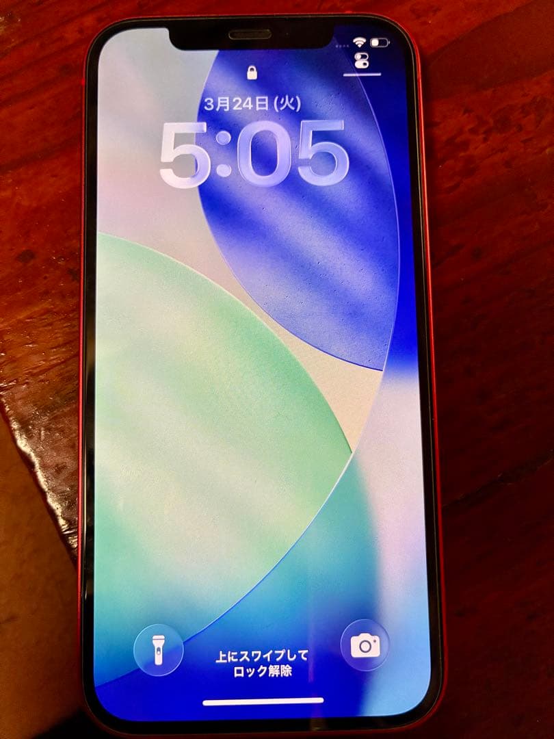 【箱あり・美品】iPhone 12 128GB レッド SIMフリー 動作良好
