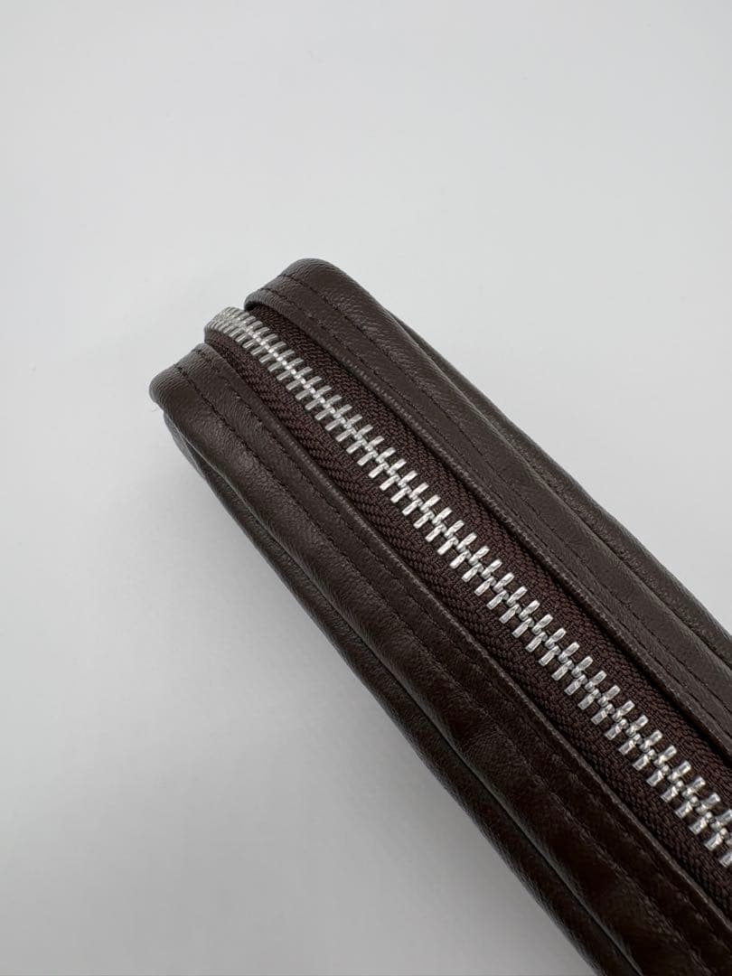 PORTER レザー ペンケース 美品 ブラウン系