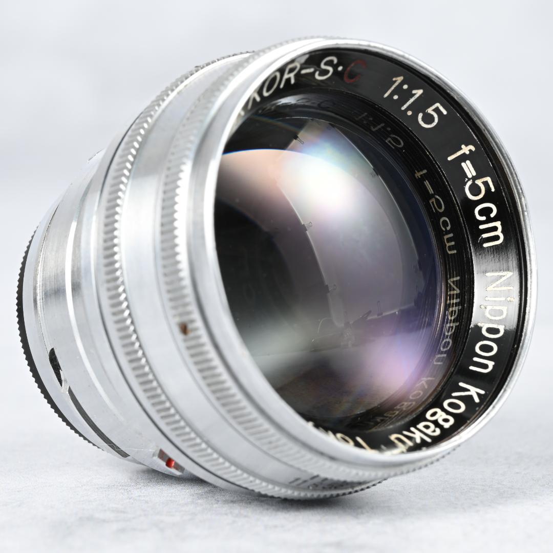 希少 NIKKOR-S・Ｃ 5cm F1.5 (S)