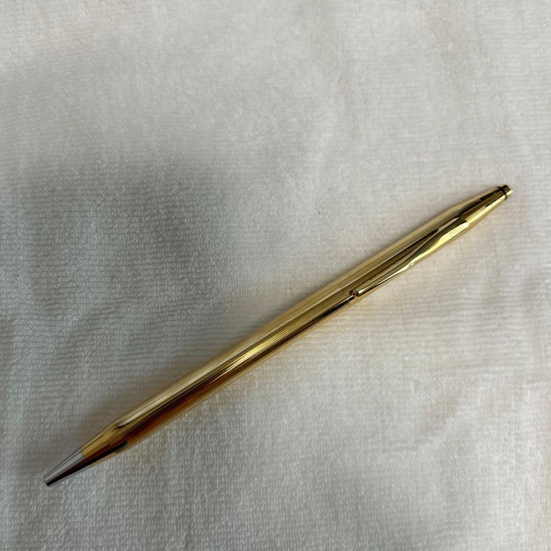 クロス　18KT ゴールド ボールペン &シャープペンシル2本セット　旧　筆記体
