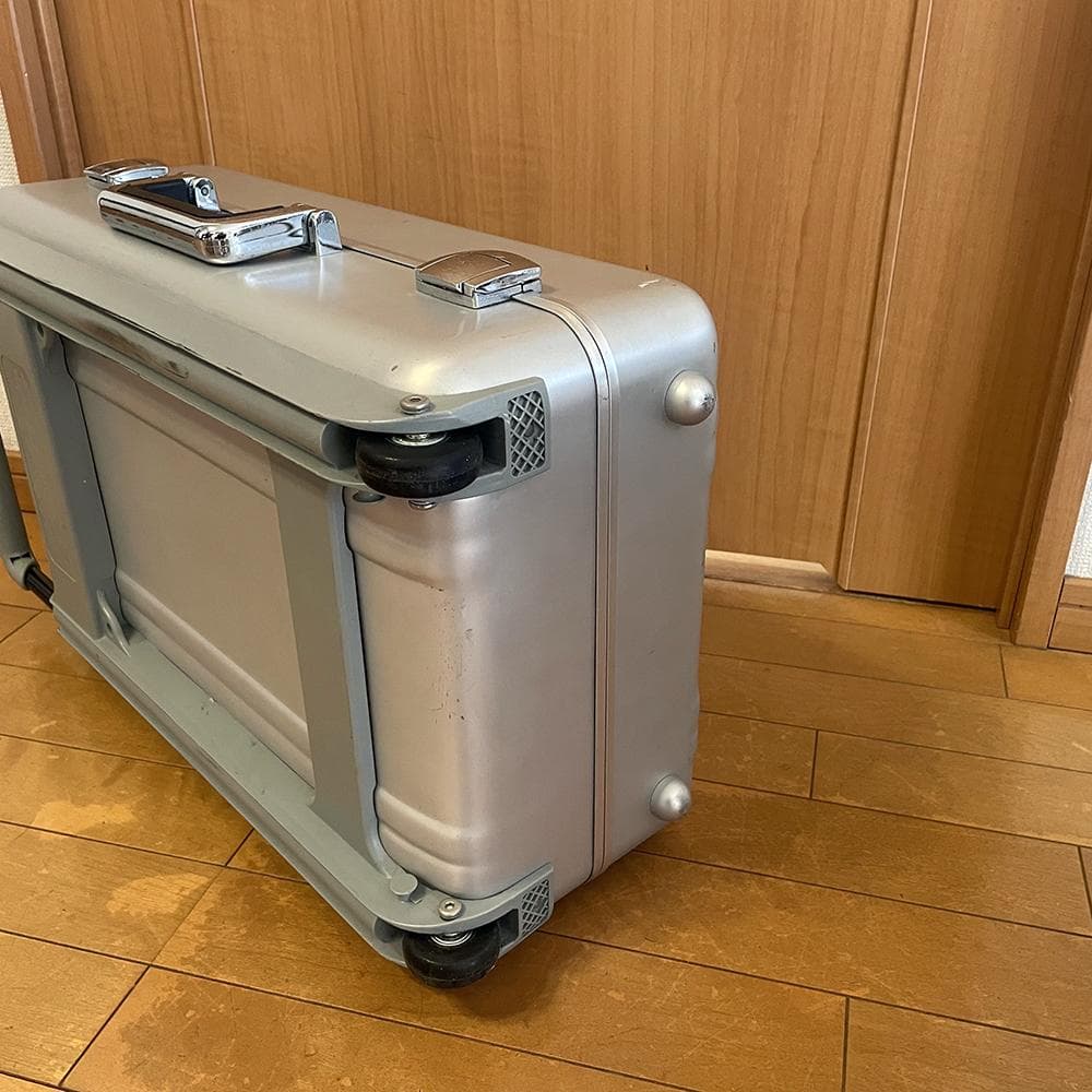 ゼロハリバートン スーツケース ゼローラ アルミ 2輪