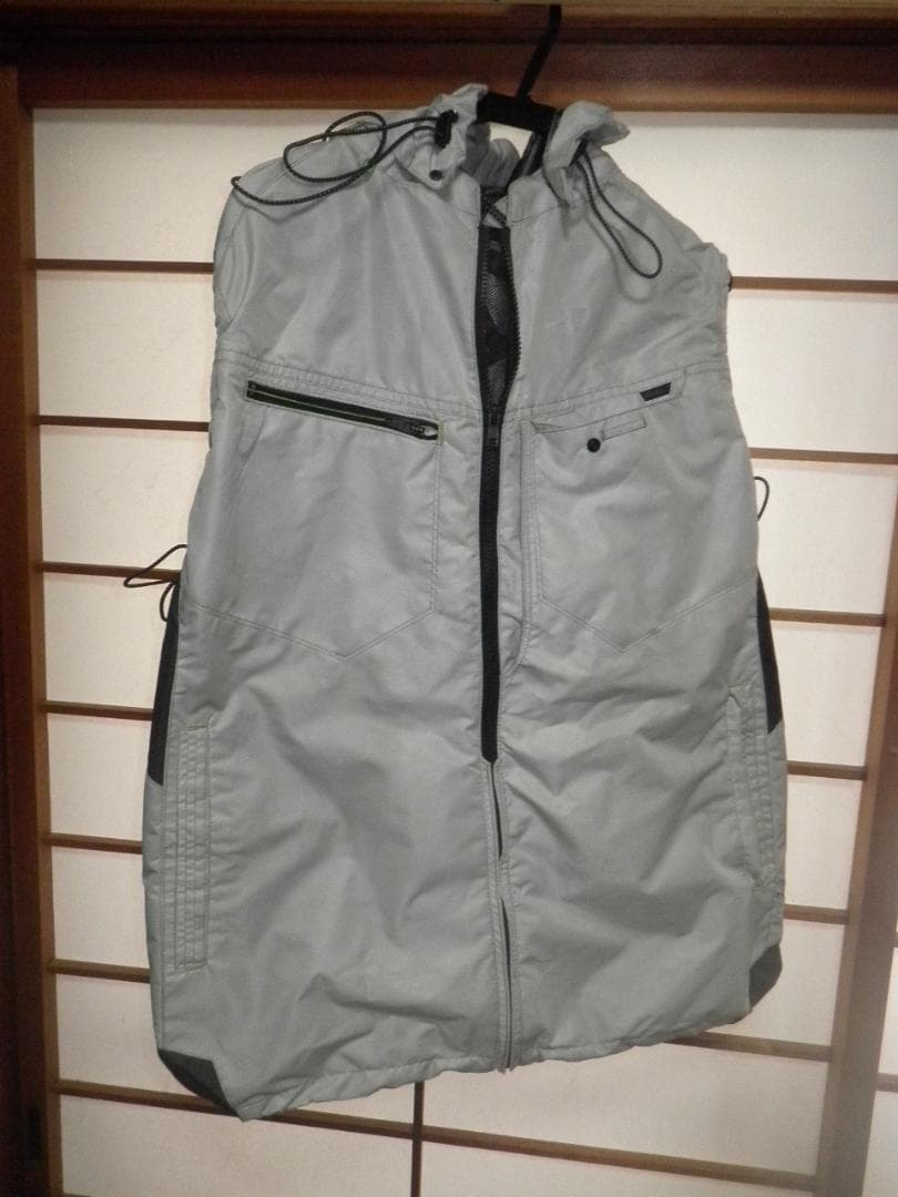 空調服 グレー ファンセット付き