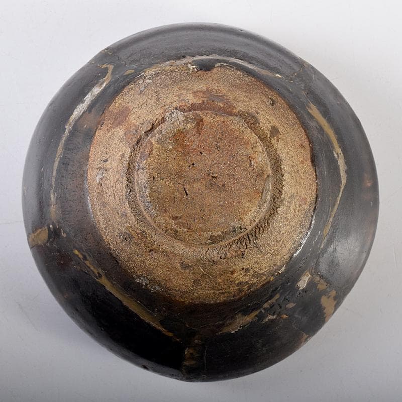 茶道具　瀬戸焼　古瀬戸　天目茶碗　時代箱付　M　R8664