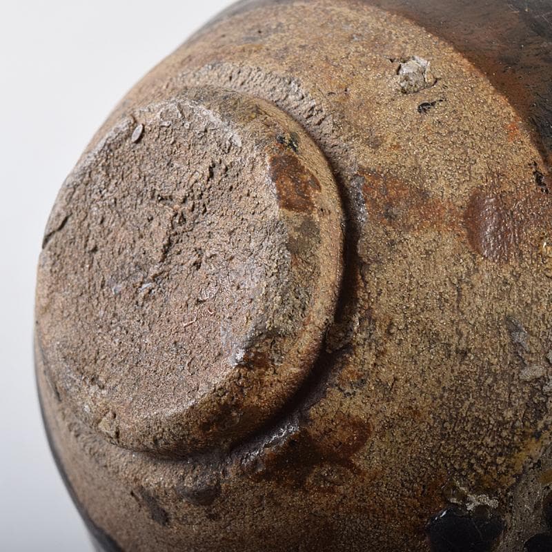 茶道具　瀬戸焼　古瀬戸　天目茶碗　時代箱付　M　R8664