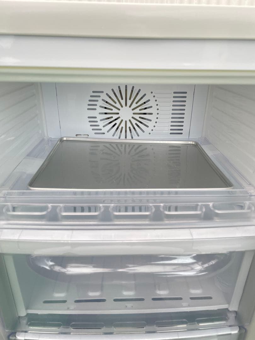 991 三菱 121L ホワイト冷凍庫 急冷モード搭載 大容量 ファン式 国産