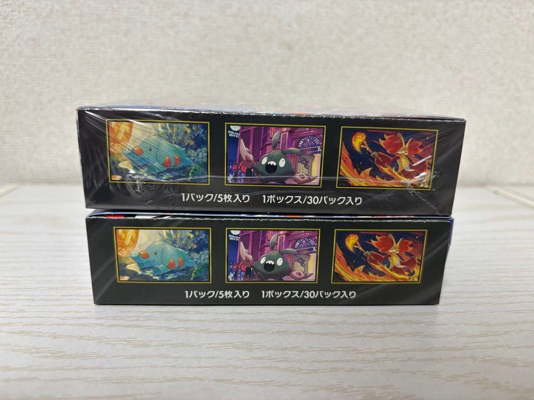 ポケモンカード ニンジャスピナー 未開封BOX 2箱