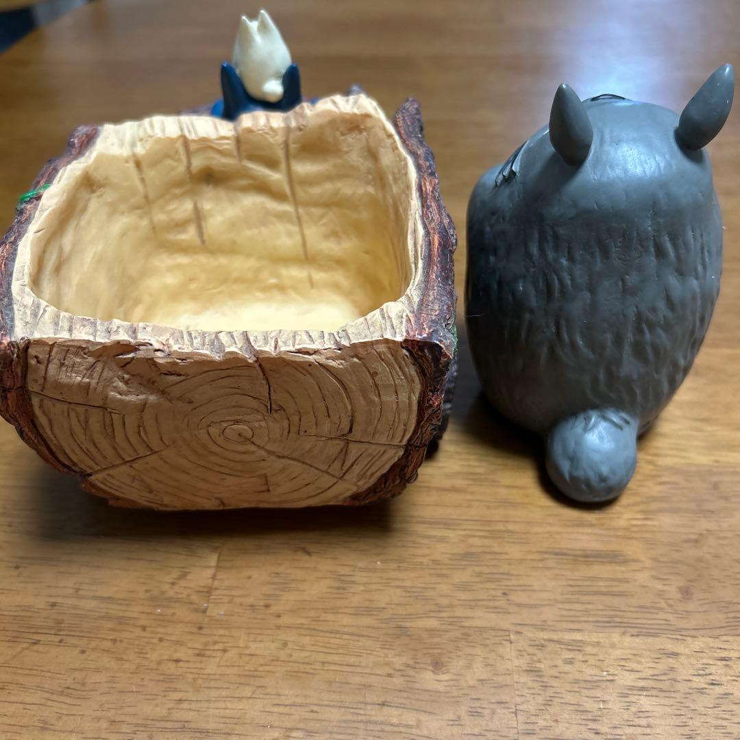 トトロと小トトロの置物セット