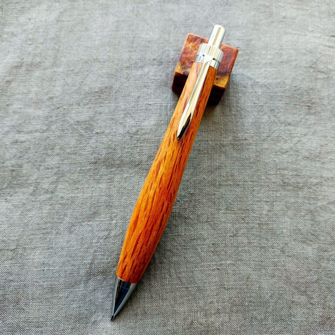 ハンドメイド　木軸シャープぺン　シーオーク　0.5mm　天然木