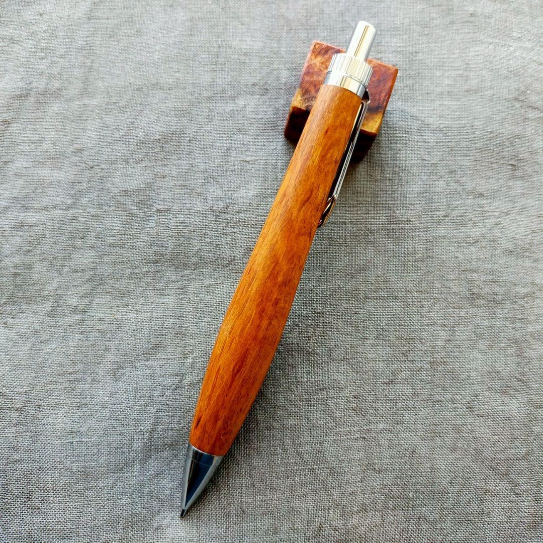 ハンドメイド　木軸シャープぺン　シーオーク　0.5mm　天然木