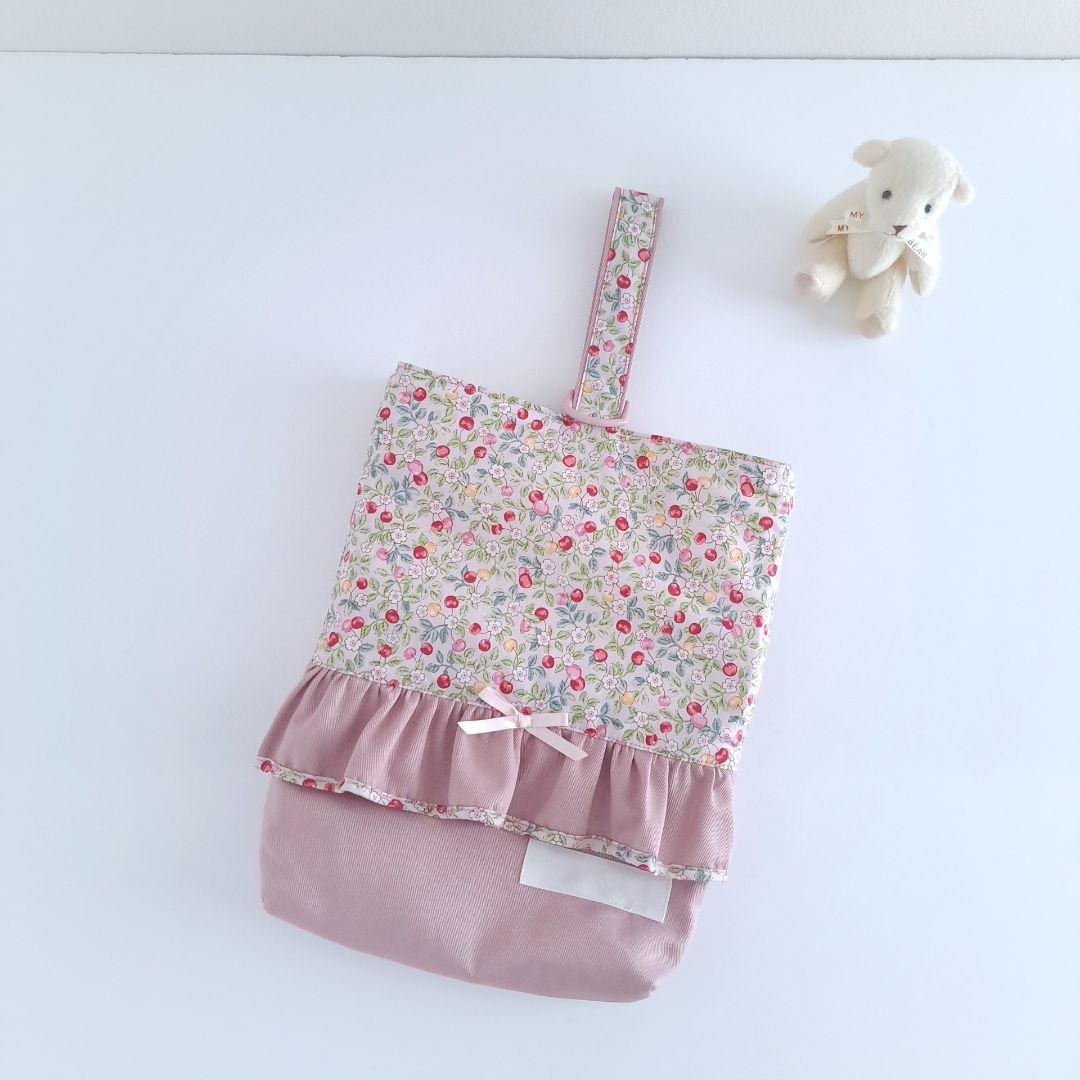 ぴよすけ ハンドメイド オーダー レッスンバッグ 上履き入れ 入園入学