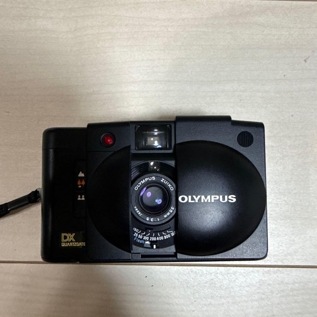 OLYMPUS DX コンパクトカメラ ブラック　ジャンク