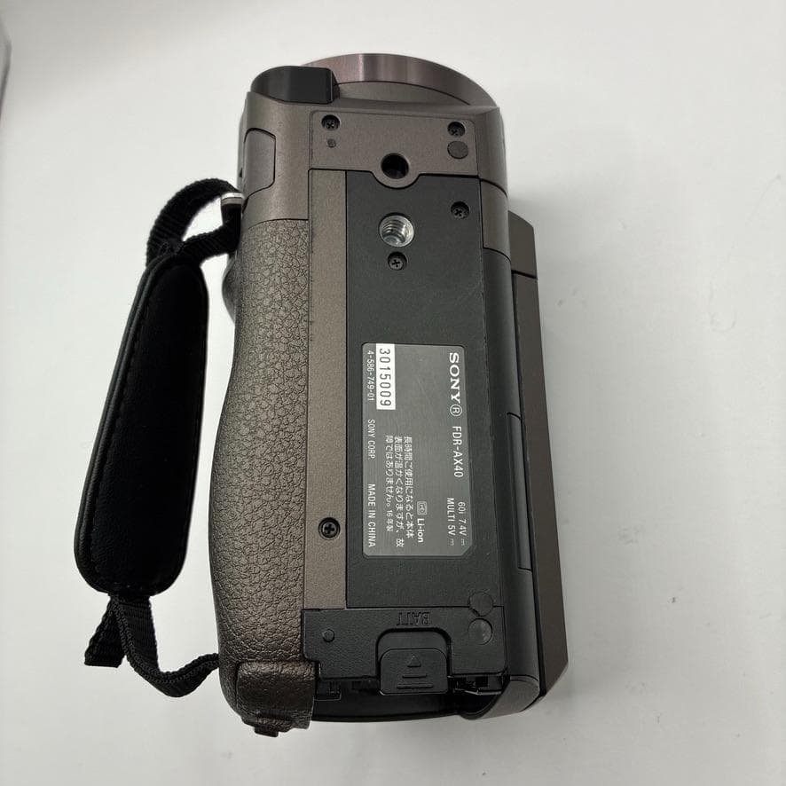 SONY FDR-AX40 4K ビデオカメラ 手ブレ補正 ソニー