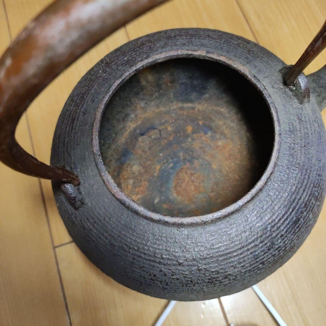 茶道具の龍敏堂鉄瓶