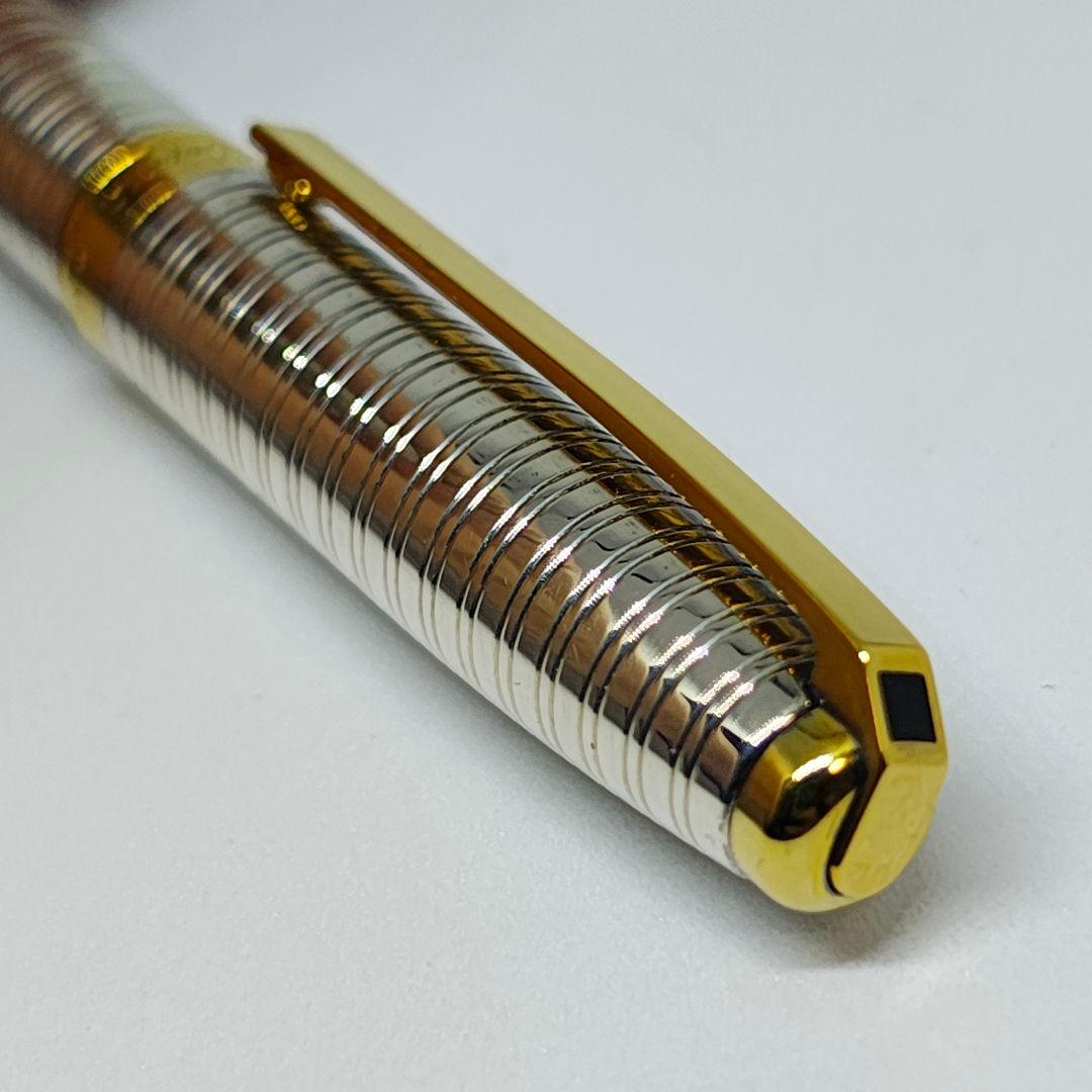 デュポン S.T.dupont フィデリオ シルバー ゴールド ボールペン