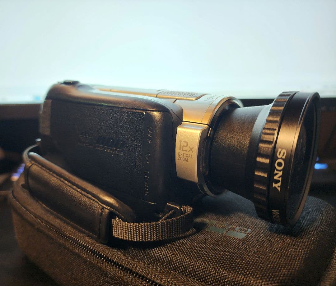 SONY HDR-XR500V ワイコン付き