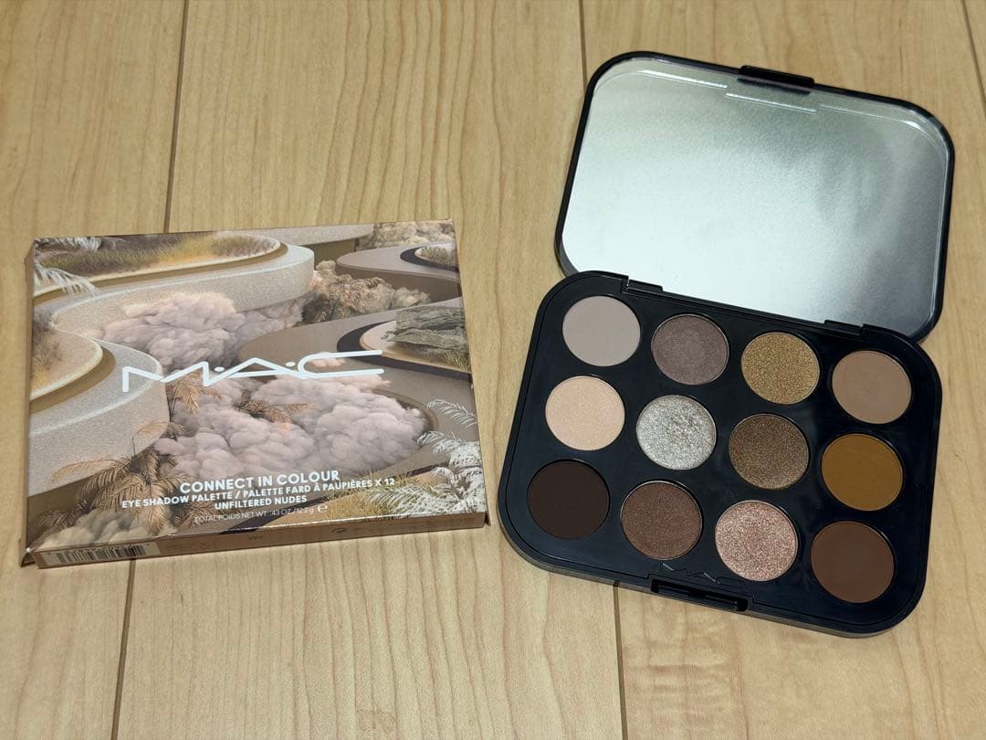 MAC CONNECT IN COLOUR アイシャドウパレット✖️12色