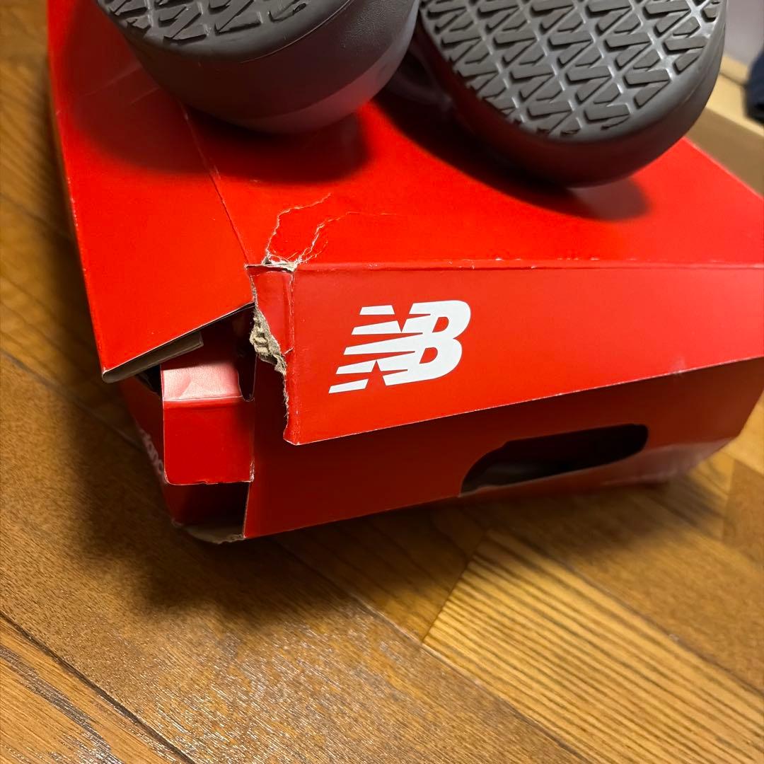 New Balance グレー 安全靴　ニューバランス　28㌢