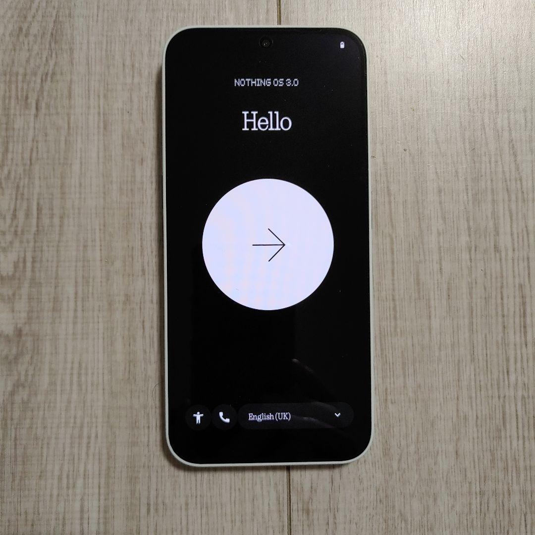 スマートフォン本体 Nothing Phone (2a)