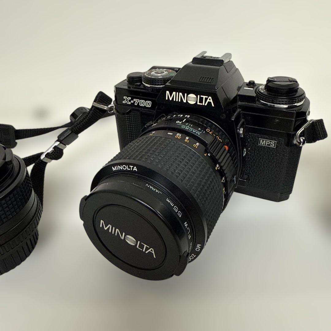 MINOLTA X-700 フィルムカメラ レンズ2本セット