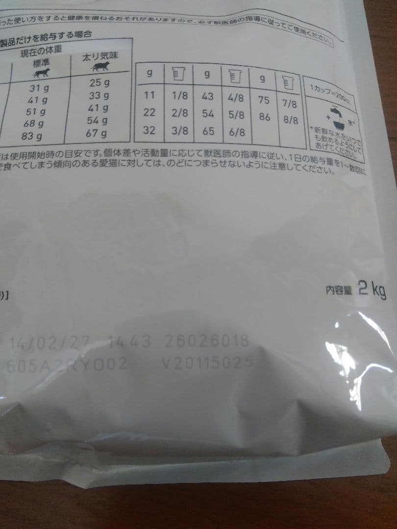 ロイヤルカナン　 CANIN 　低分子プロテイン　猫　2kg ②