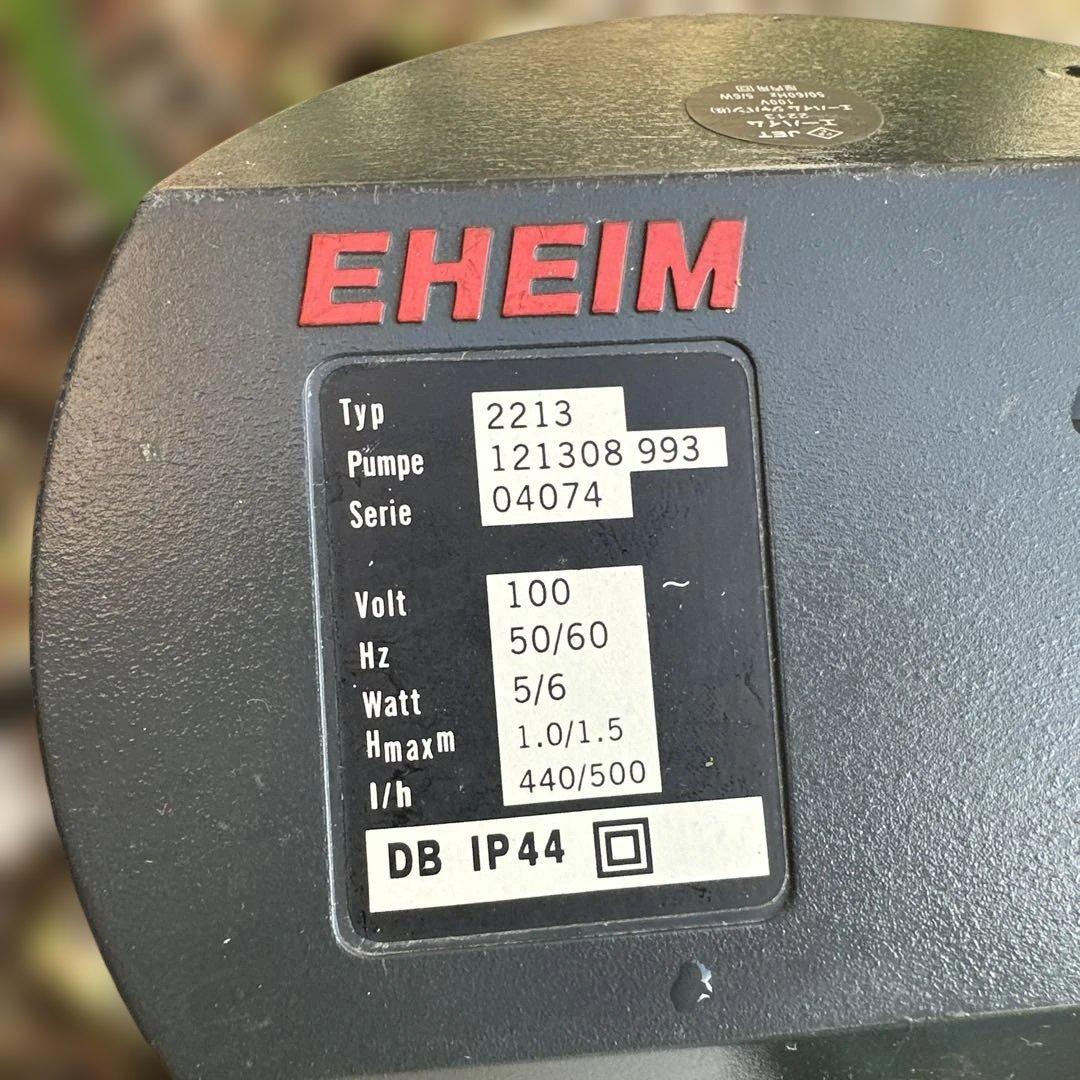 エーハイム【EHEIM】2213外部フィルターとサブフィルター他付属品