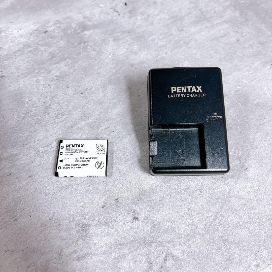 PENTAX Optio RS1000 コンデジ レトロ デジカメ 着せ替え 黒