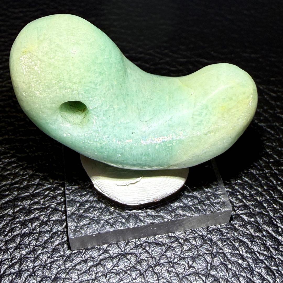 ［短期出品］縄文、弥生、出土品 、アマゾナイト、天河石 勾玉