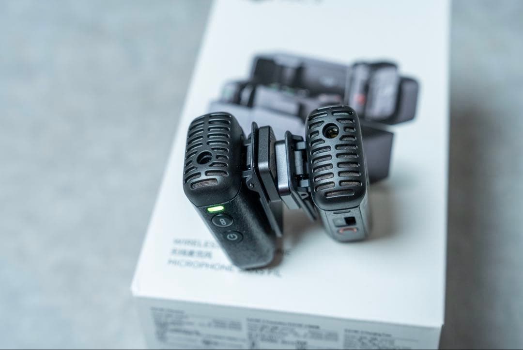 新品未使用●開封のみ！DJI Mic2●3M保護ステッカー装着済み！充電ケース付