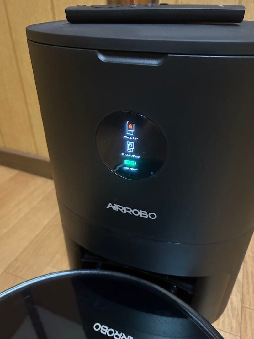 ジャンク品扱い AIRROBO ロボット掃除機 自動ゴミ収集T10+