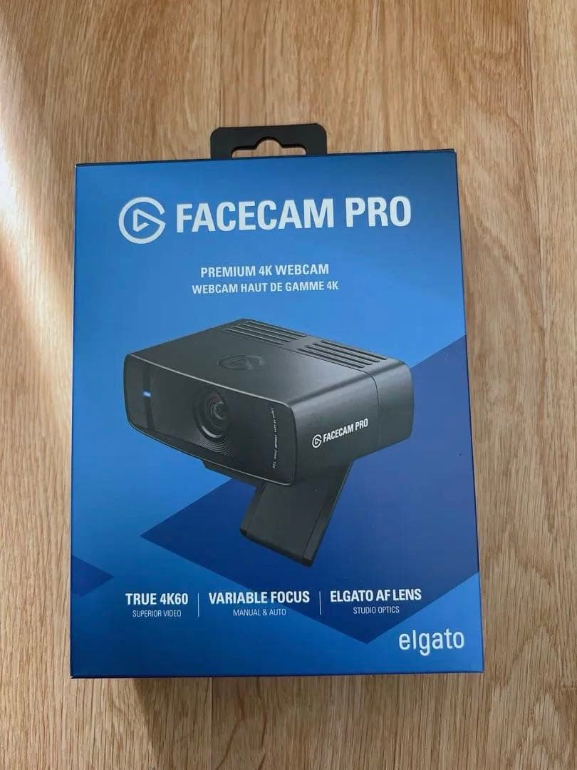 Elgato Facecam Pro 4Kウェブカメラ