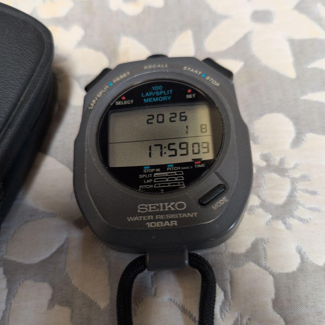 SEIKO ストップウォッチ 10BAR