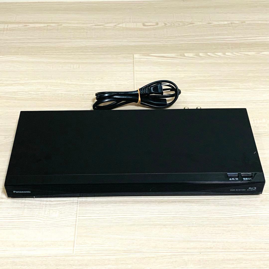 美品 パナソニック ブルーレイレコーダー DMR-BCW1060 2019年製