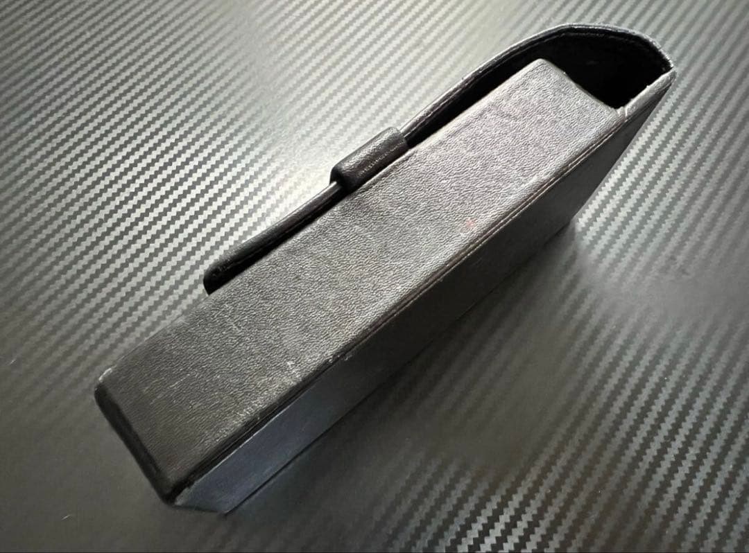 美品 パイロット カスタム 3本差し ペンケース ブラック
