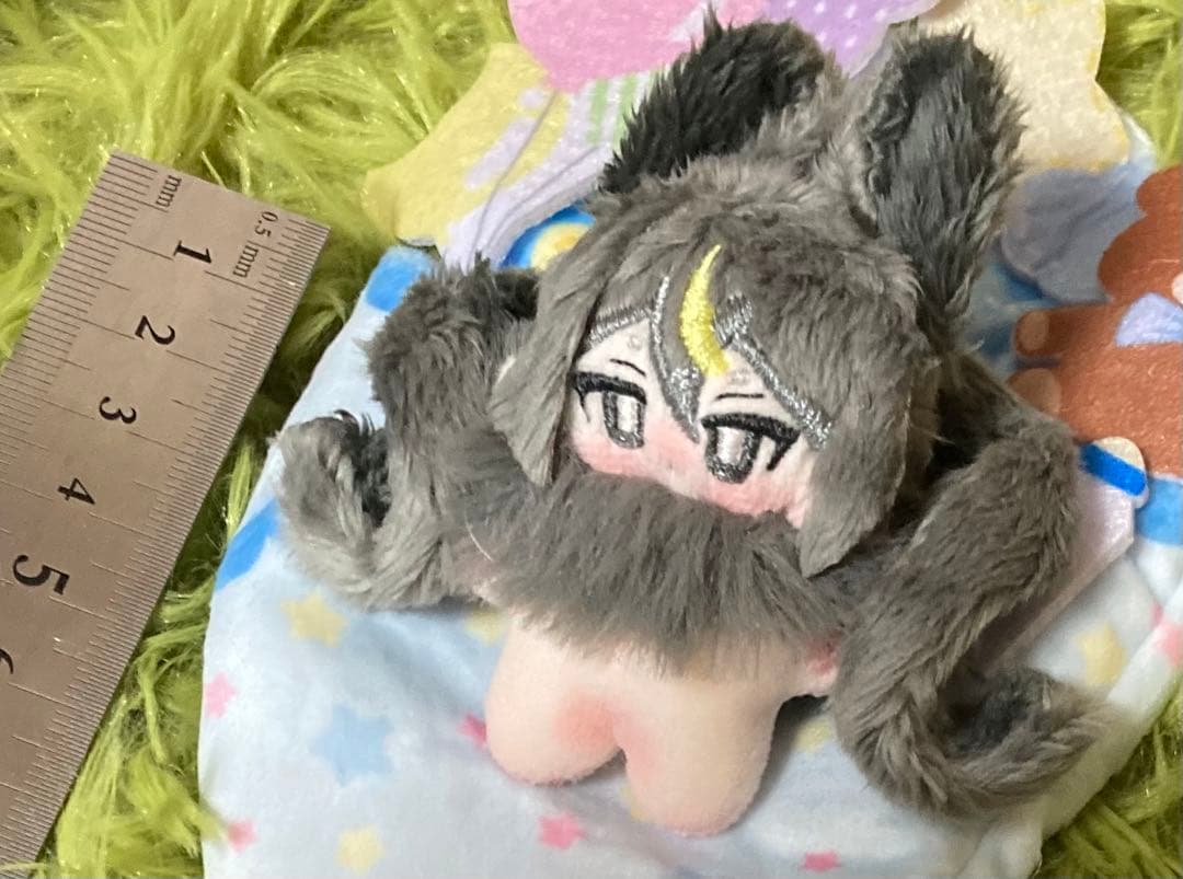 自作ぬいぐるみ・黒毛の女の子