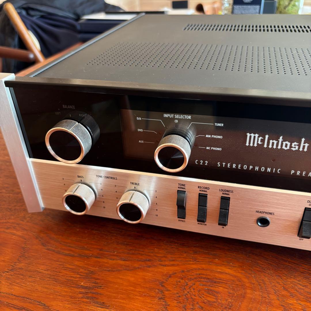 Mcintosh C22 プリアンプ　美品