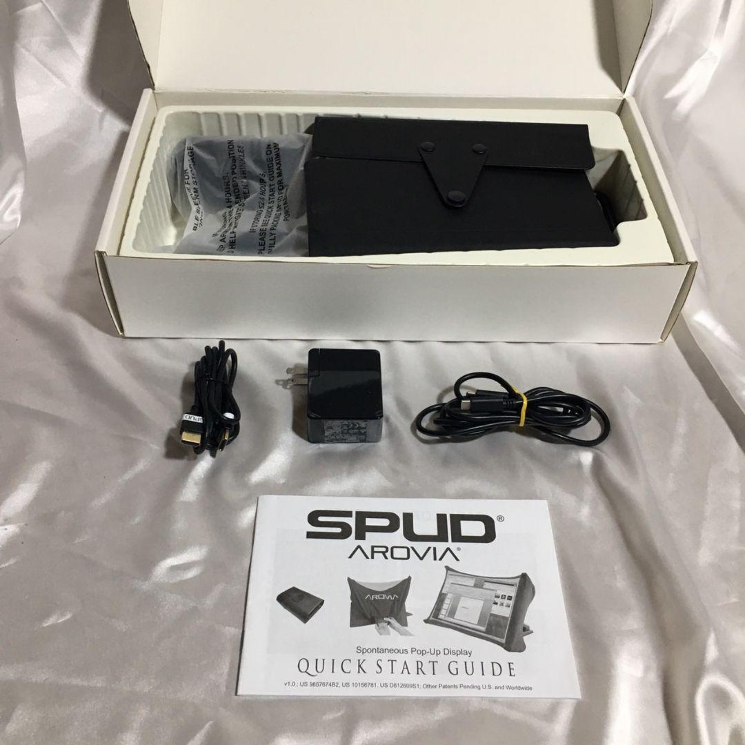 SPUD　電池SP内蔵　24インチ折り畳めるポータブルモニター